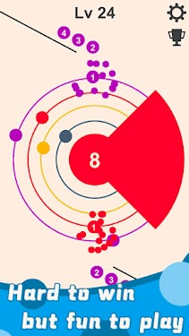 #4. Dots Order 2 - Dual Orbits (Android) By: PuLu Network