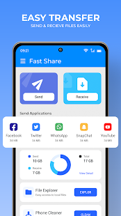 Fast Share Transfer, Share All Screenshot