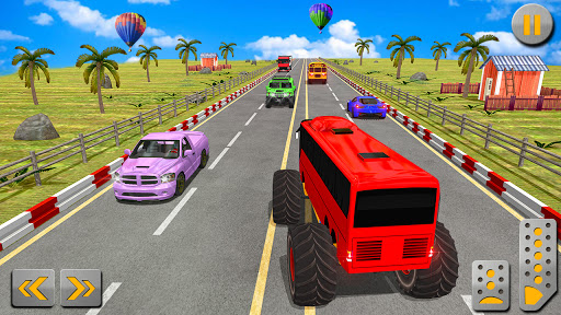 Highway Traffic Bus Racing: Bus Driving Free Games 2.4 screenshots 3