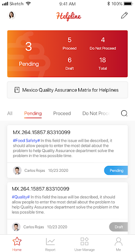 Android application Rich's Helpline screenshort