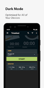 Timesheet - Time Tracker Screenshot