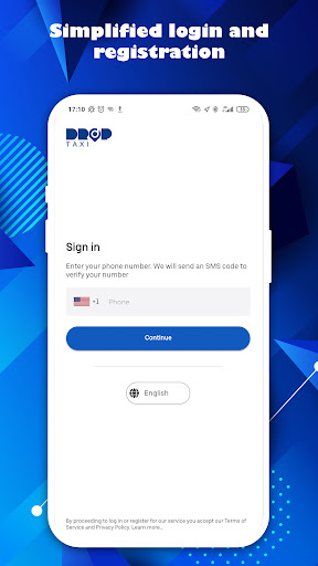 Android application Droptaxi Taxi App (Driver) screenshort