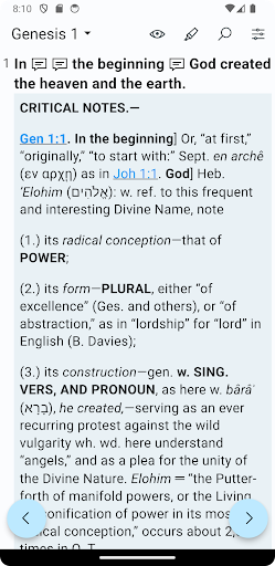 Android application Preachers Bible Commentary screenshort