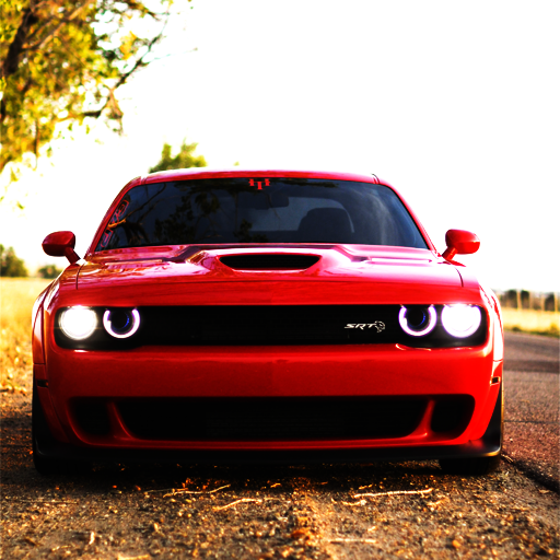 Dodge Challenger Car Wallpaper logo
