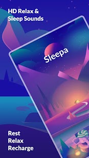 Sleepa: Relaxing sounds, Sleep Screenshot