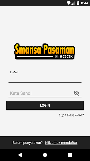 Android application Smansa Pasaman e-book screenshort