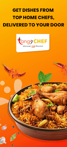 Android application Tangy Chef for Cooks screenshort