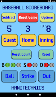 Baseball Scoreboard BSC