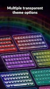 Transparent Customize Keyboard