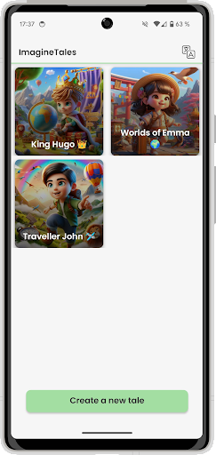 ImagineTales Screen 2