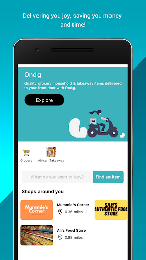 Android application Ondg screenshort