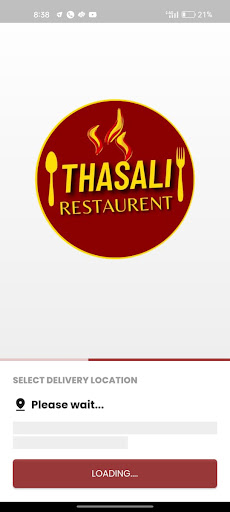 Android application Thasali screenshort