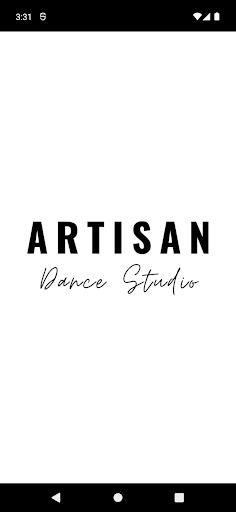 Android application Artisan Dance Studio screenshort