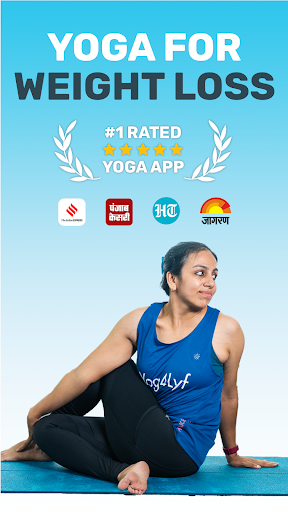 Yog4Lyf: Yoga for weight loss Screenshot 1 - AppWisp.com
