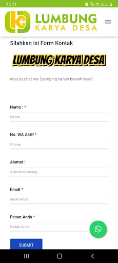 Lumbung Karya Desa Screen 2
