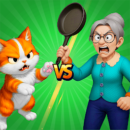 Prank Cat vs Angry Granny Mod Apk