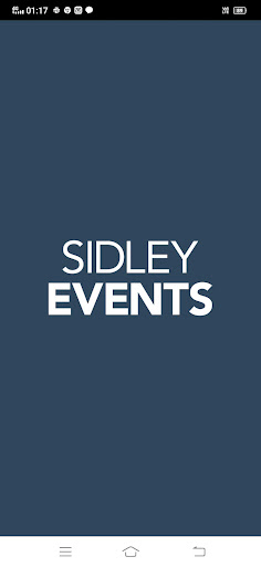 Android application SIDLEY EVENTS app screenshort
