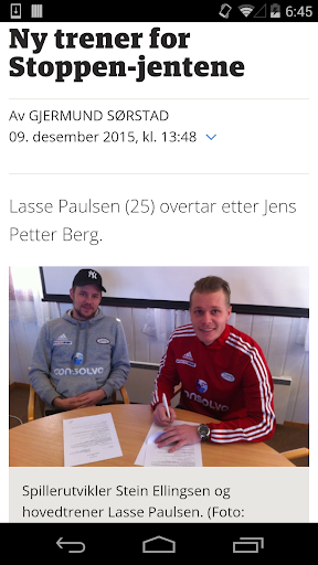 Lierposten Screen 2