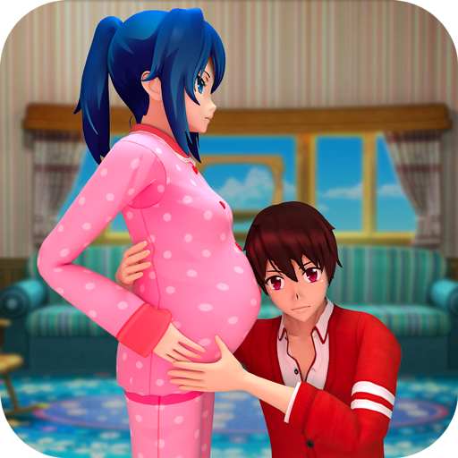 Pregnant Mom Family life 3d