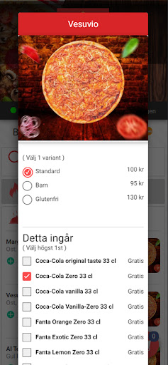 Kronans Pizzeria i Köping Screen 2