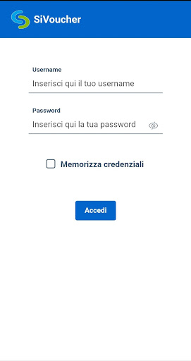 Android application SiVoucher screenshort