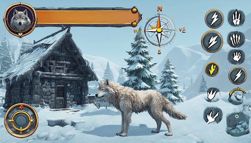 Wild Kingdom Wolf Simulator 3d screenshot 4