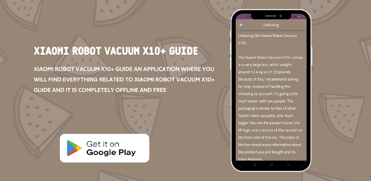 Xiaomi Robot Vacuum X10+ Guide
