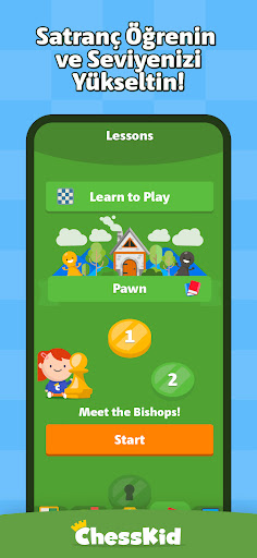 ChessKid - Oyna & Öğren Android Uygulaması Ekran Görüntüsü 3