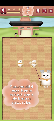 Puzzle game: The last sushi! Screen 3