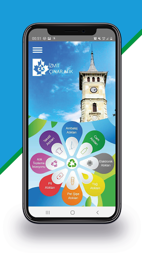 Android application İzmit Çınar Atık screenshort
