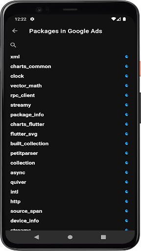 FlutterShark: Flutter App Info Screen 3