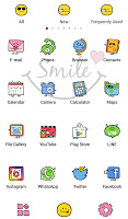screenshot of Simple Theme Smile Friends