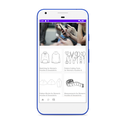 Android application Hoodies & Sweatshirt Guide App screenshort