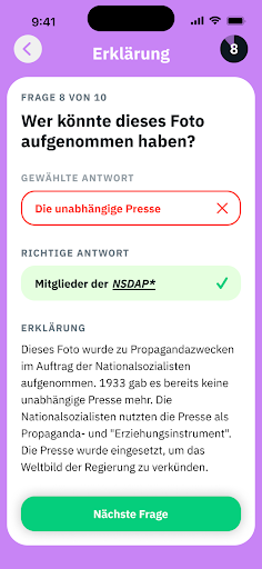 Disco - Lernen für alle Screen 3