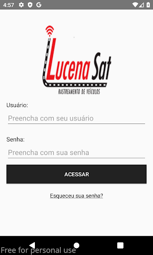 Android application LucenaSat screenshort