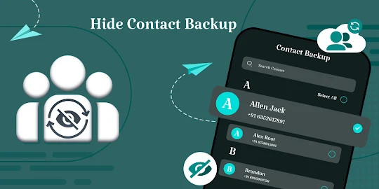 Hide Contact & Contact Backup