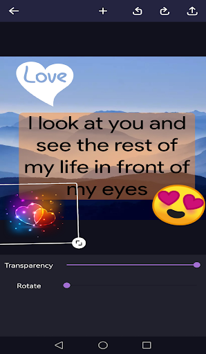 qoutes on photo Screen 3