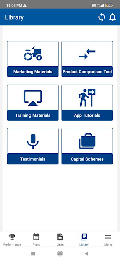 Android application CNH SalesDrive (AG) screenshort
