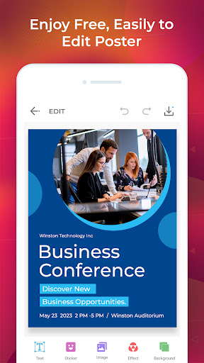 Poster Maker : Flyer Maker Screenshot 2 - AppWisp.com