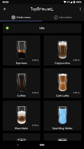 Android application TopBrewer screenshort