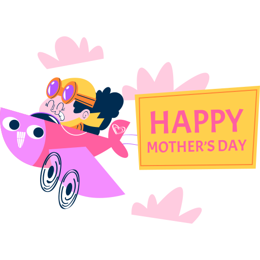 Mom Day Stickers : Wasticker logo
