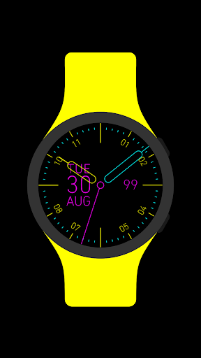CMYK Watch Face Screen 2