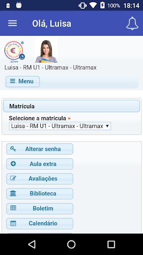 Android application Colégio Escrevivendo screenshort