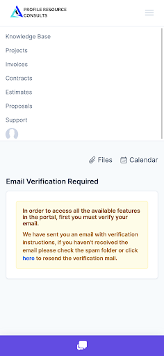Profile Crm Client Screen 2