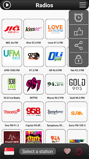 Singapore Radio FM Screen 2