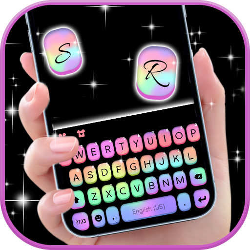 Shiny Rainbow Button Theme logo