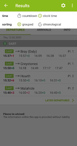 Iarnród Éireann Irish Rail Screen 3