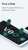 screenshot of Veo - Shared Electric Vehicles