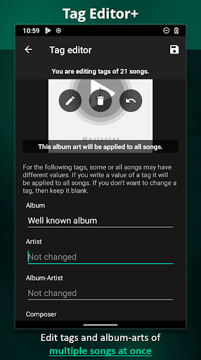 Musicolet Music Player [Free, No ads] screenshot 3