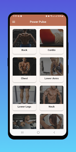 Android application Daily Workout Coach screenshort